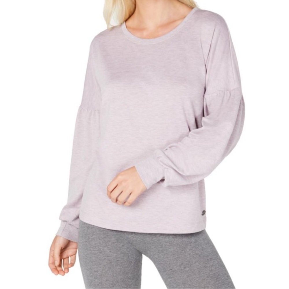 Ideology Womens Fitness Activewear Sweatshirt Pink